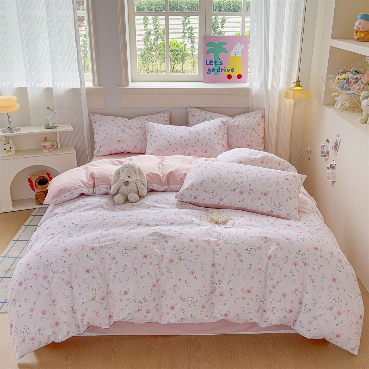 91家纺网 家纺一手货源 找家纺 （总）恒爱家纺2025新款A类全棉印花四件套