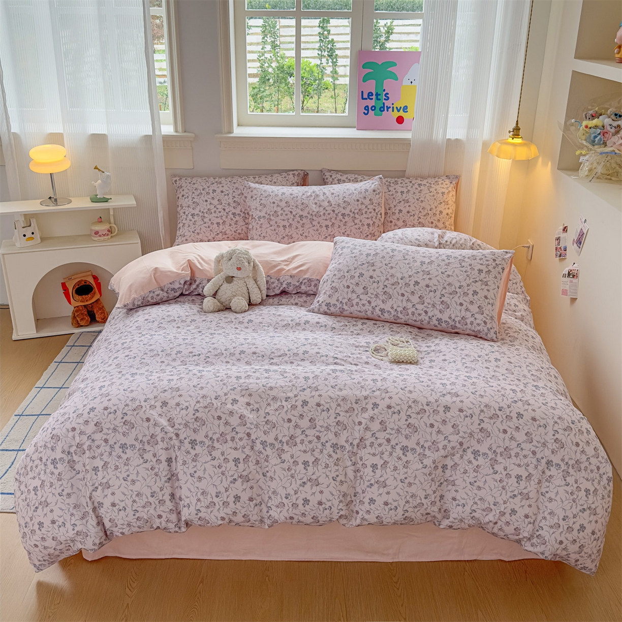 91家纺网 家纺一手货源 找家纺 （总）恒爱家纺2025新款A类全棉印花四件套