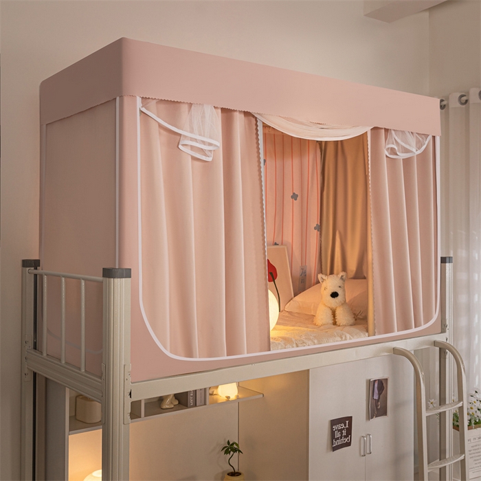 91家纺网 家纺一手货源 找家纺 （总）飞轮海蚊帐 2025新款五面强遮光蚊帐（送风扇杆）XZ-22（送靠墙帘）