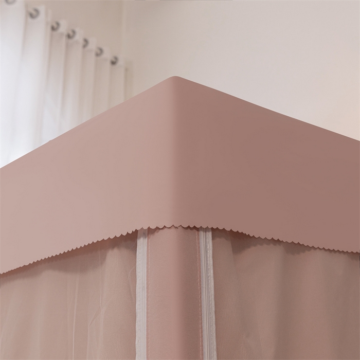 91家纺网 家纺一手货源 找家纺 （总）飞轮海蚊帐 2025新款五面强遮光蚊帐（送风扇杆）XZ-22（送靠墙帘）