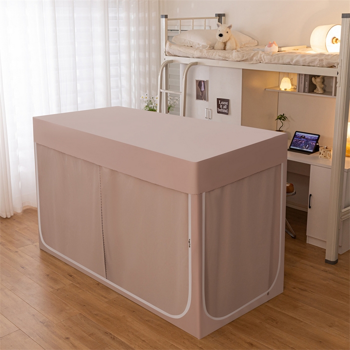 91家纺网 家纺一手货源 找家纺 （总）飞轮海蚊帐 2025新款五面强遮光蚊帐（送风扇杆）XZ-22（送靠墙帘）