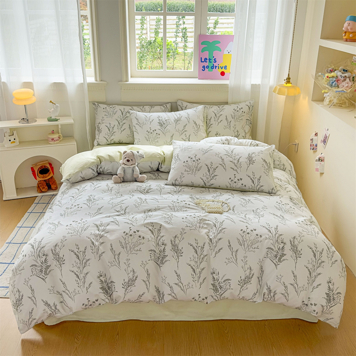 91家纺网 家纺一手货源 找家纺 （总）恒爱家纺2025新款A类全棉印花四件套