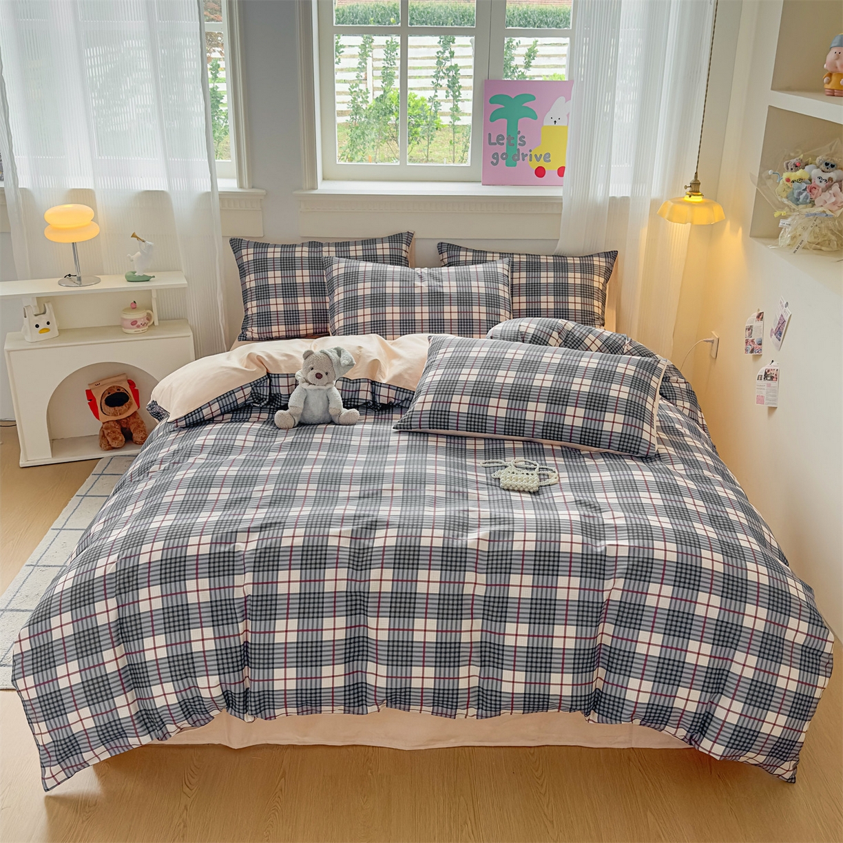 恒爱家纺2025新款A类全棉印花四件套 持之以恒