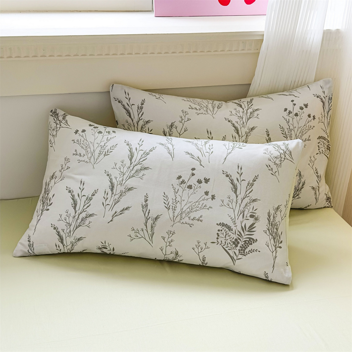 91家纺网 家纺一手货源 找家纺 恒爱家纺2025新款A类全棉印花四件套 一恋初见