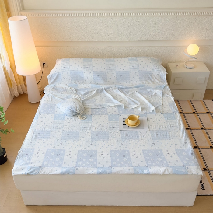 91家纺网 家纺一手货源 找家纺 （总）老K (原美阁）2025新款印花酒店隔脏睡袋单人床双人床酒店睡袋