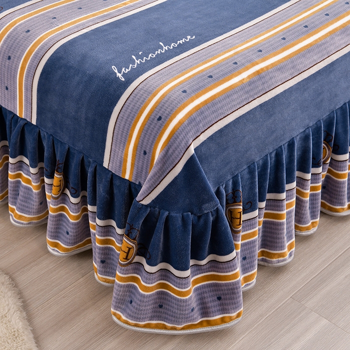 91家纺网 家纺一手货源 找家纺 缘莉娜家纺 2025高克重8斤牛奶绒四件套金貂绒法莱绒加厚保暖直播电商爆款 致青春