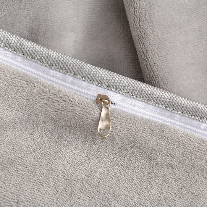 91家纺网 家纺一手货源 找家纺 缘莉娜家纺 2025高克重8斤牛奶绒四件套金貂绒法莱绒加厚保暖直播电商爆款 灰色