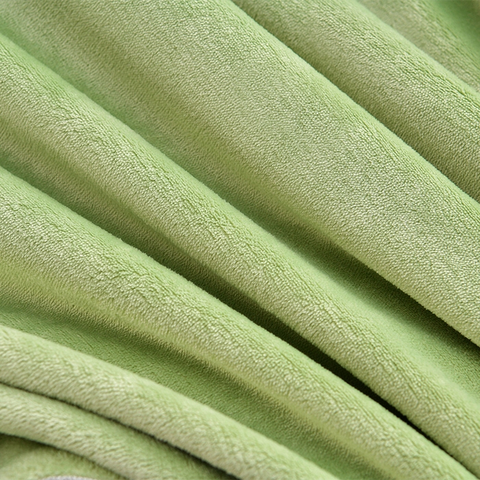 91家纺网 家纺一手货源 找家纺 缘莉娜家纺 2025高克重8斤牛奶绒四件套金貂绒法莱绒加厚保暖直播电商爆款 苹果绿