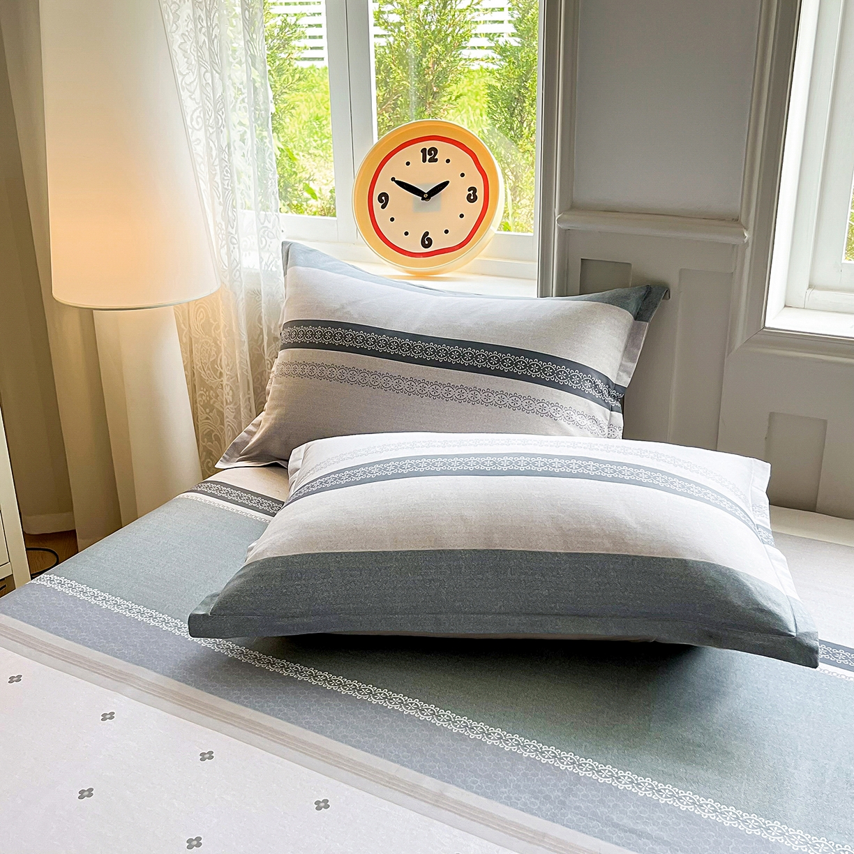 91家纺网 家纺一手货源 找家纺 禧安居 2025新款高支高密活性印染全棉印花四件套全棉四件套三件套被套（支持定制尺寸） 艾瑞克