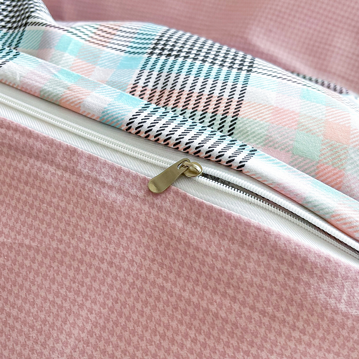 91家纺网 家纺一手货源 找家纺 禧安居 2025新款高支高密活性印染全棉印花四件套全棉四件套三件套被套（支持定制尺寸） 漫语