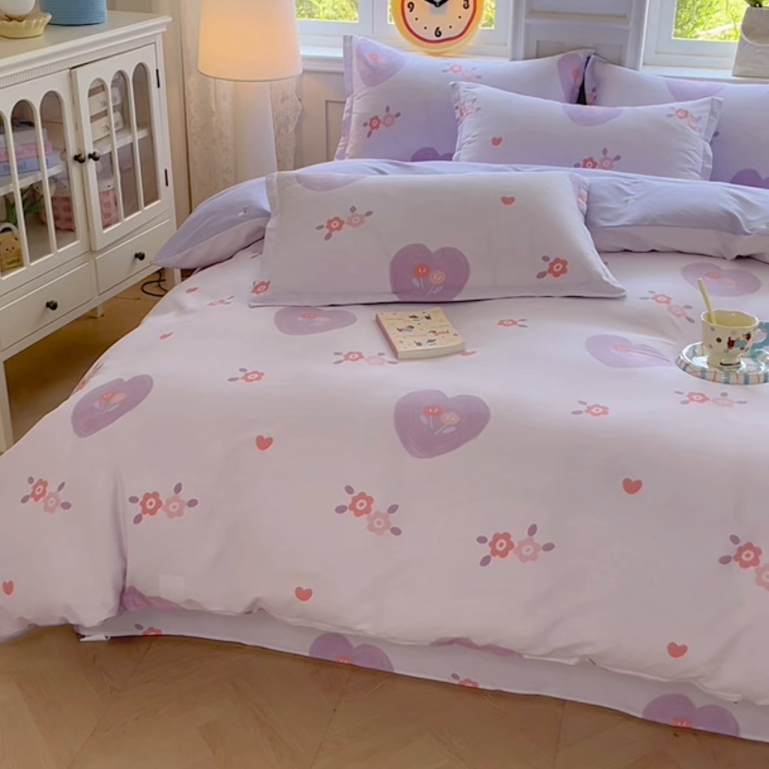 91家纺网 家纺一手货源 找家纺 禧安居 2025新款高支高密活性印染全棉印花四件套全棉四件套三件套被套（支持定制尺寸） 美杜莎