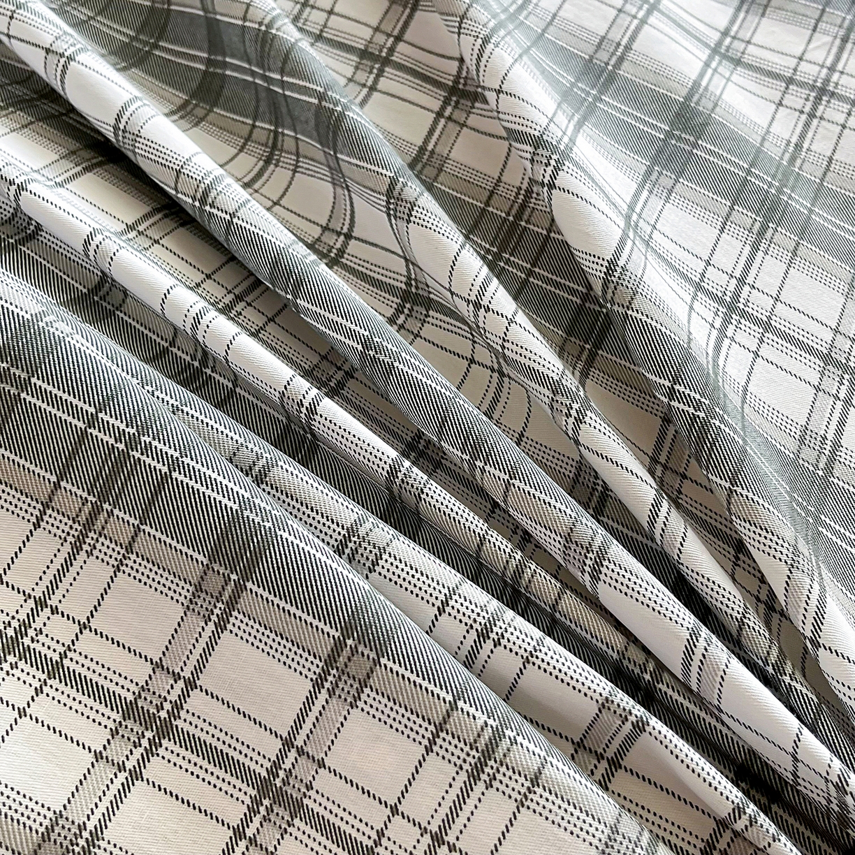 91家纺网 家纺一手货源 找家纺 禧安居 2025新款高支高密活性印染全棉印花四件套全棉四件套三件套被套（支持定制尺寸） 米乐-蓝