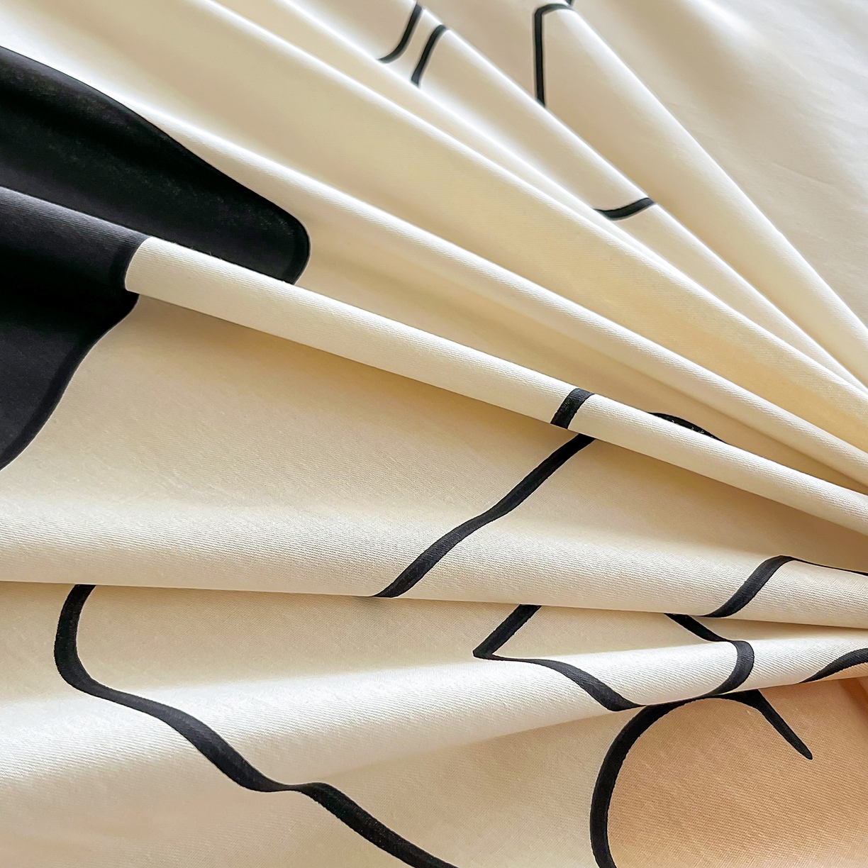 91家纺网 家纺一手货源 找家纺 禧安居 2025新款高支高密活性印染全棉印花四件套全棉四件套三件套被套（支持定制尺寸） 小淘气