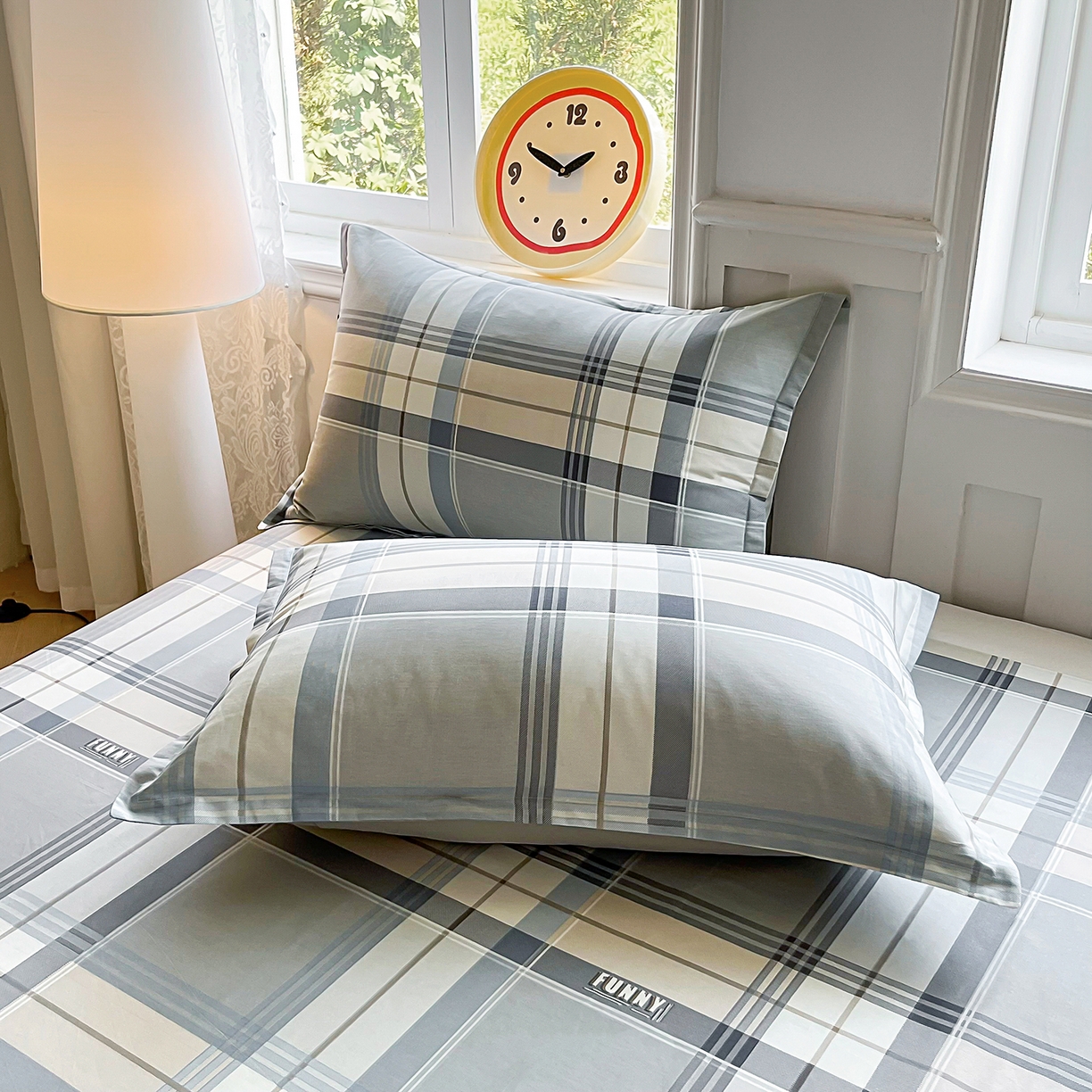 91家纺网 家纺一手货源 找家纺 禧安居 2025新款高支高密活性印染全棉印花四件套全棉四件套三件套被套（支持定制尺寸） 一语空间