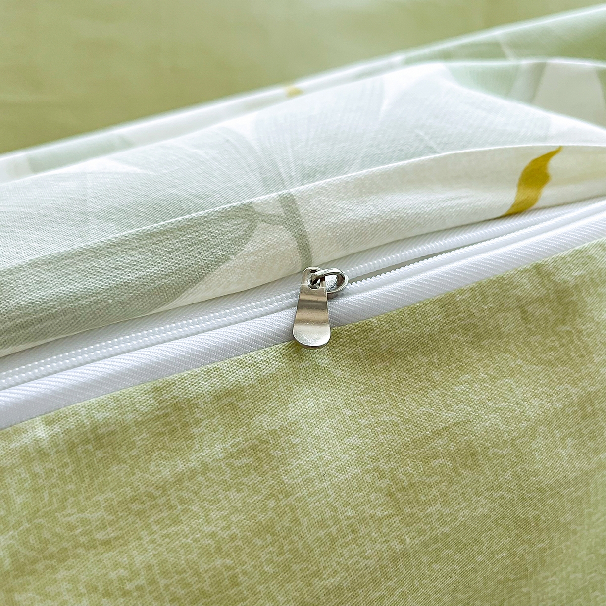 91家纺网 家纺一手货源 找家纺 禧安居 2025新款高支高密活性印染全棉印花被套全棉被套单被套 枫叶