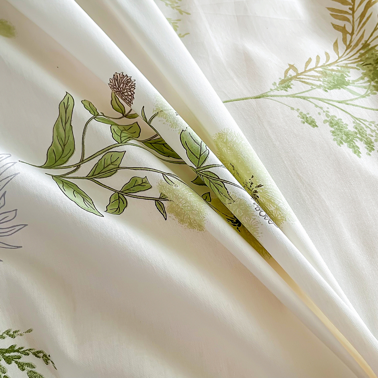 91家纺网 家纺一手货源 找家纺 禧安居 2025新款高支高密活性印染全棉印花被套全棉被套单被套 金秋暖阳