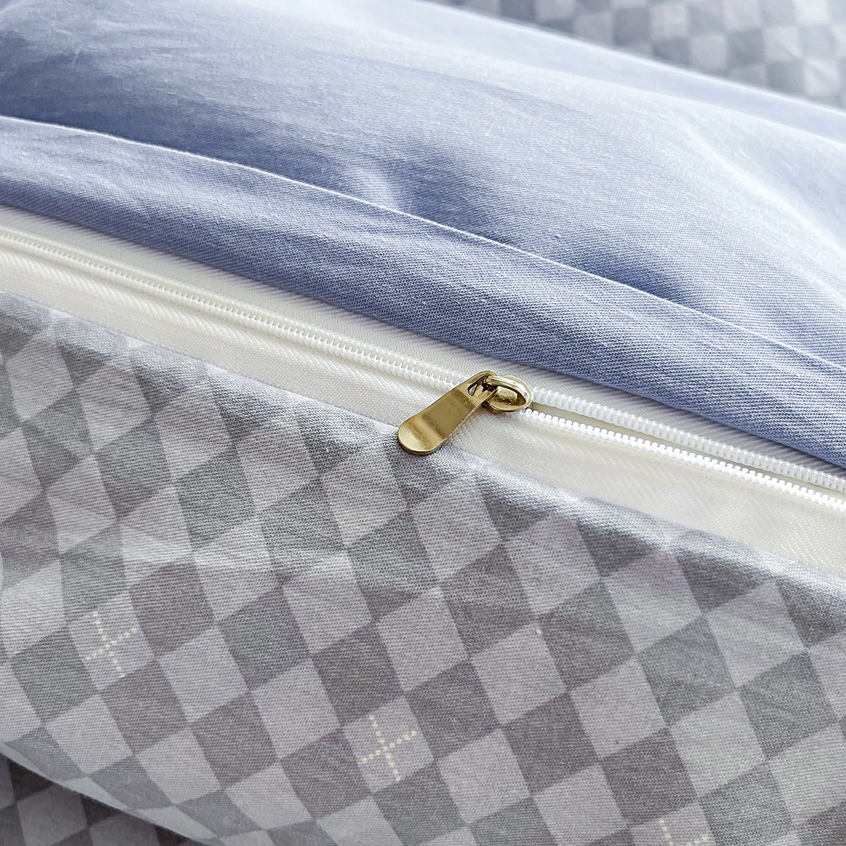 91家纺网 家纺一手货源 找家纺 禧安居 2025新款高支高密活性印染全棉印花被套全棉被套单被套 凌川