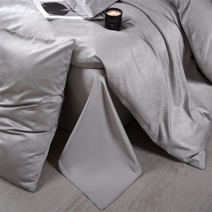 91家纺网 家纺一手货源 找家纺 （总）ONE TWO ONE 121 2025新款高支高密长绒棉贡缎提花四件套-璀璨光影【会员-20 平台控价券后不得低于228/318/338元】