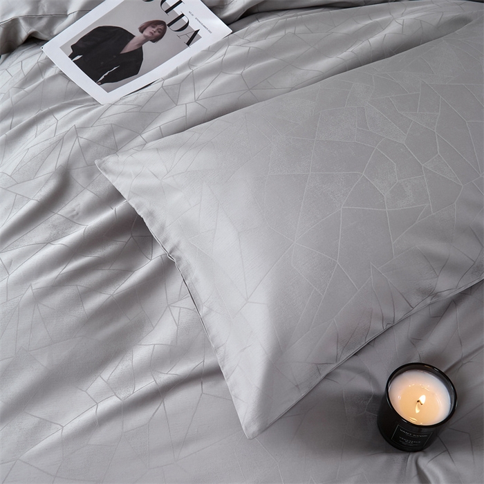 91家纺网 家纺一手货源 找家纺 （总）ONE TWO ONE 121 2025新款高支高密长绒棉贡缎提花四件套-璀璨光影【会员-20 平台控价券后不得低于228/318/338元】