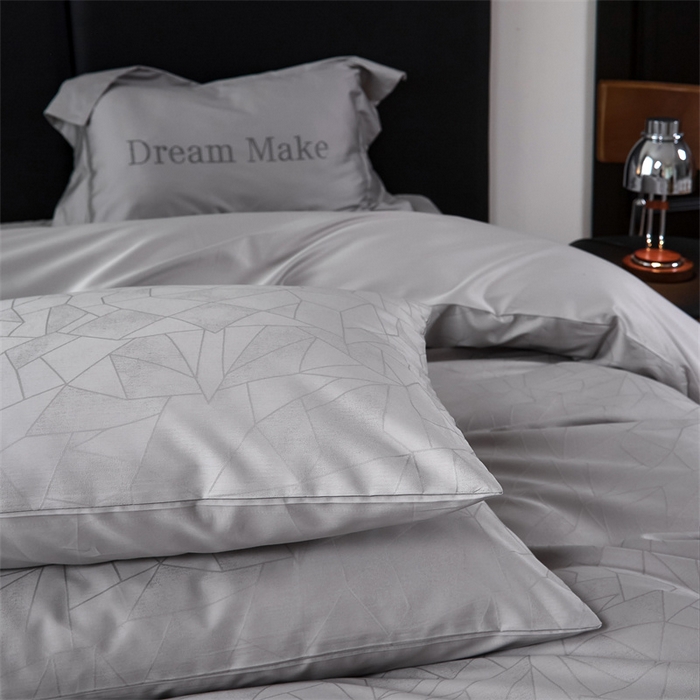 91家纺网 家纺一手货源 找家纺 （总）ONE TWO ONE 121 2025新款高支高密长绒棉贡缎提花四件套-璀璨光影【会员-20 平台控价券后不得低于228/318/338元】