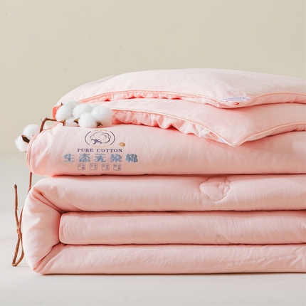 91家纺网 家纺一手货源 找家纺 （总）招财星家纺 2025新款水洗棉新疆棉花被直播a类水洗棉被子冬被芯春秋被夏被学生被子（含买家秀质检报告）