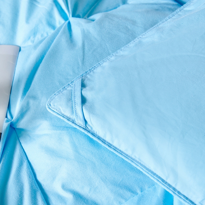 91家纺网 家纺一手货源 找家纺 全棉扭花羽毛被加厚保暖95白鹅绒被子秋冬春秋被冬被直播供货