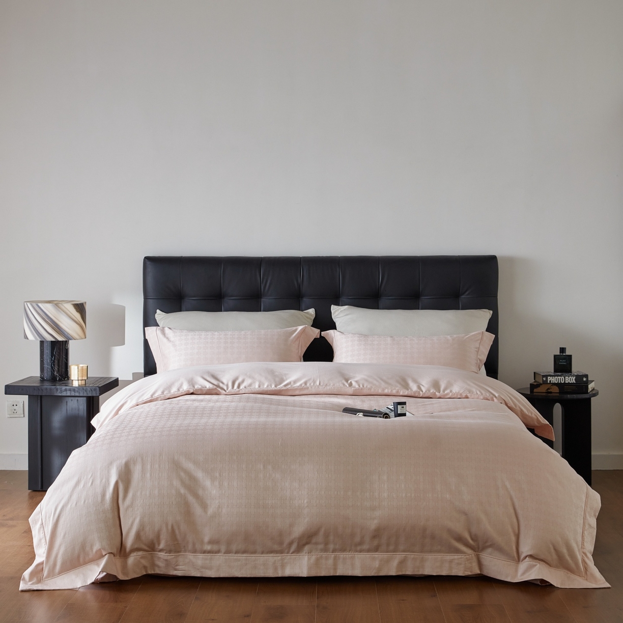 91家纺网 家纺一手货源 找家纺 （总）鼎飞家纺 2025新款长绒棉全棉纯棉提花四件套