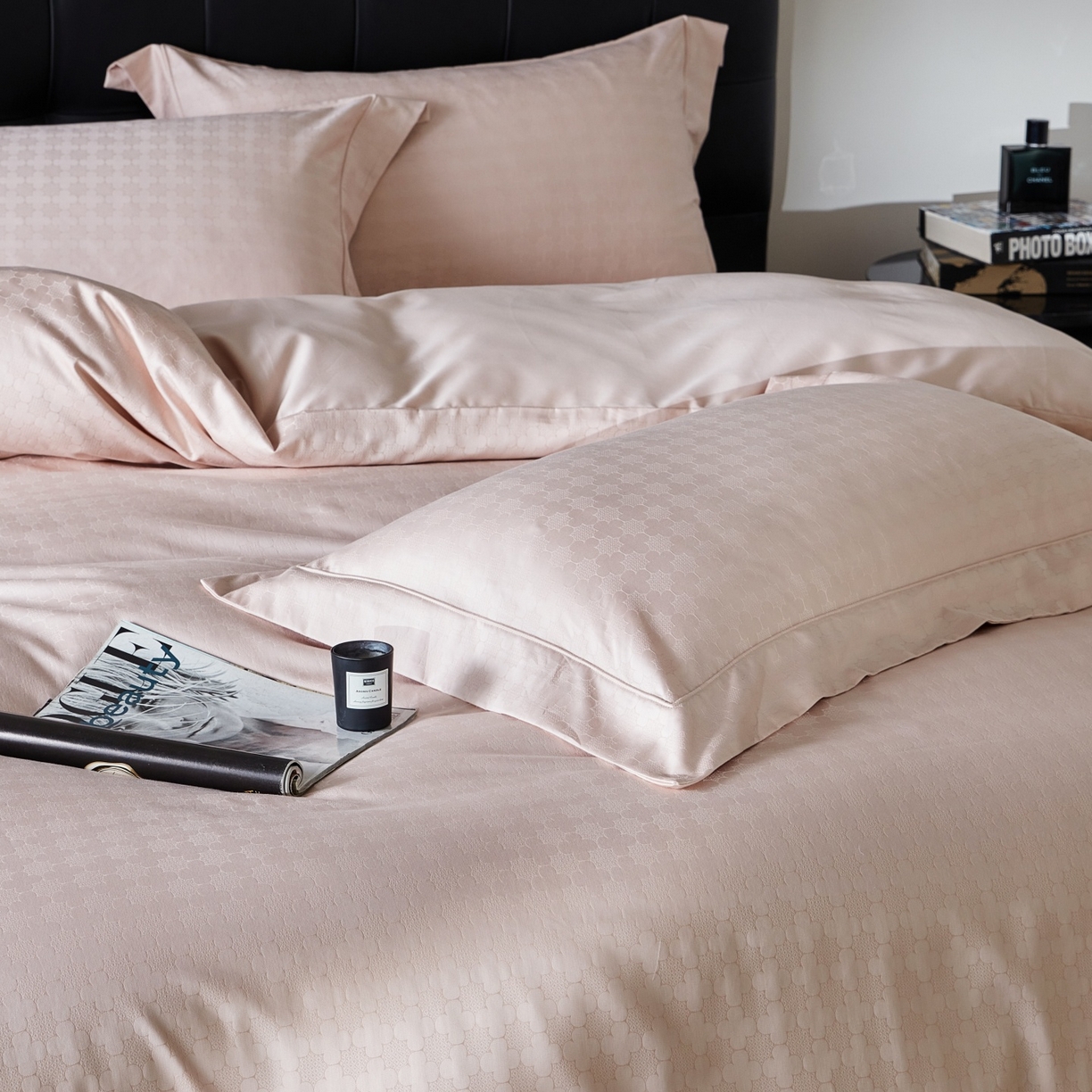 91家纺网 家纺一手货源 找家纺 （总）鼎飞家纺 2025新款长绒棉全棉纯棉提花四件套