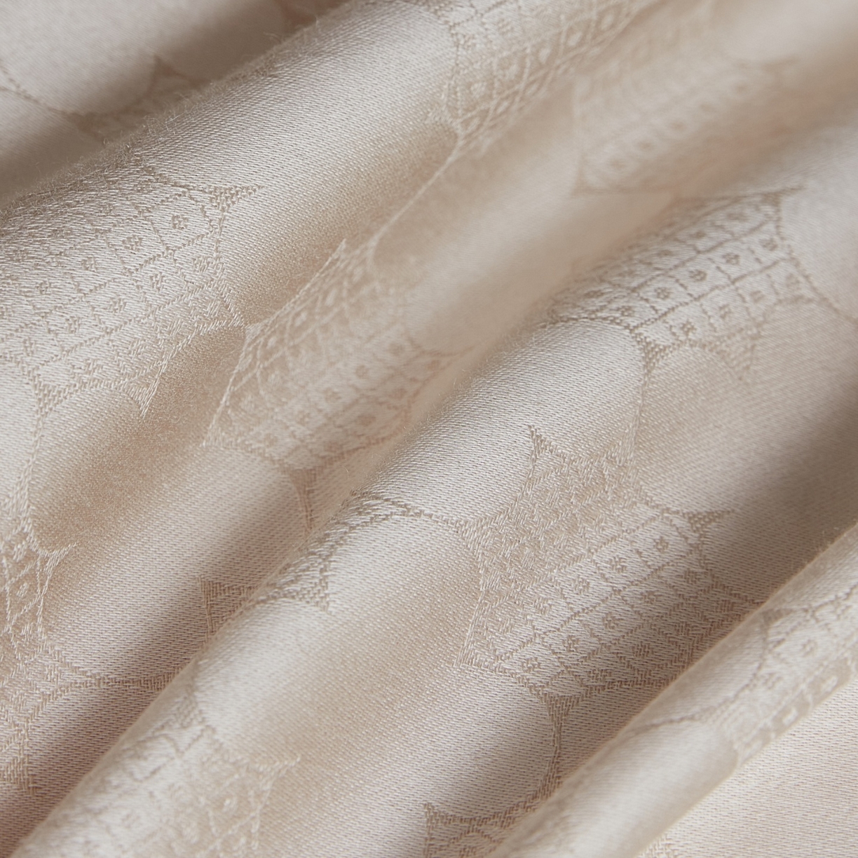 91家纺网 家纺一手货源 找家纺 鼎飞家纺 2025新款长绒棉全棉纯棉提花四件套 布拉提-米金