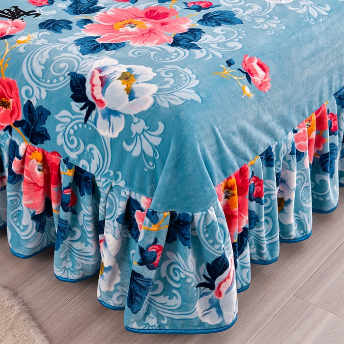 91家纺网 家纺一手货源 找家纺 缘莉娜家纺 2025高克重8斤牛奶绒四件套金貂绒法莱绒加厚保暖直播电商爆款 家和万事兴