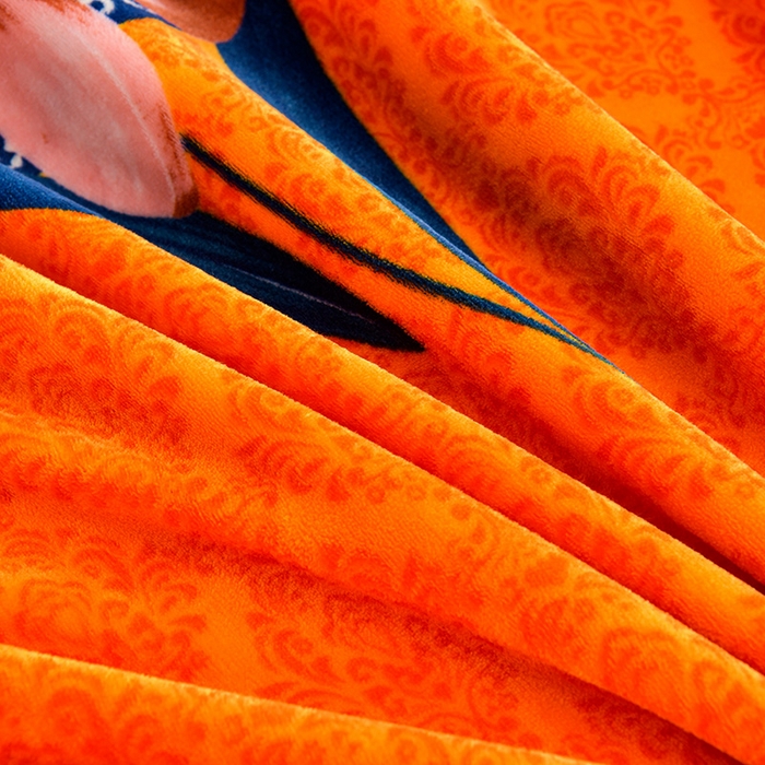 91家纺网 家纺一手货源 找家纺 缘莉娜家纺 2025新款亲肤舒适牛奶绒印花床裙花边款单被套单件被套单品被套 曼妙顺意