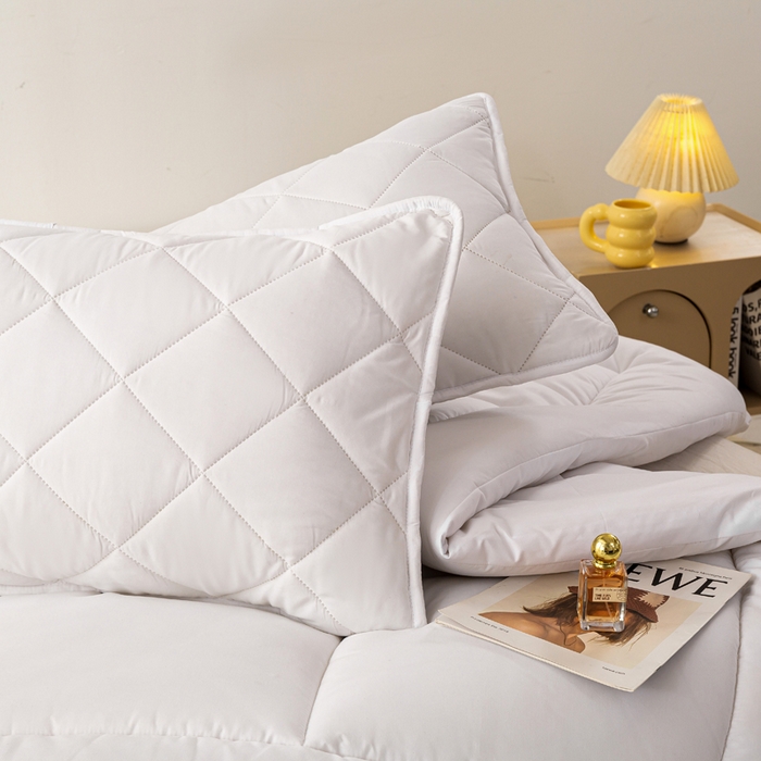 91家纺网 家纺一手货源 找家纺 （总）憨豆家纺 2025新款磨毛四季被春秋被丝棉加厚冬被学生宿舍被子酒店宾馆跨境被芯（含买家秀）