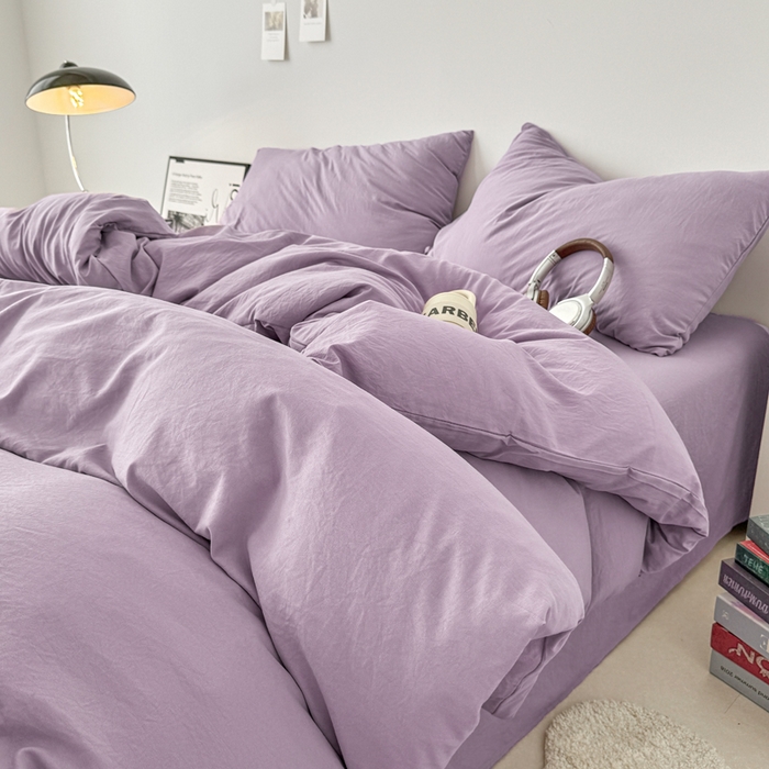 91家纺网 家纺一手货源 找家纺 （总）芷凡家纺 2025新款A类加厚水洗棉云朵棉四件套