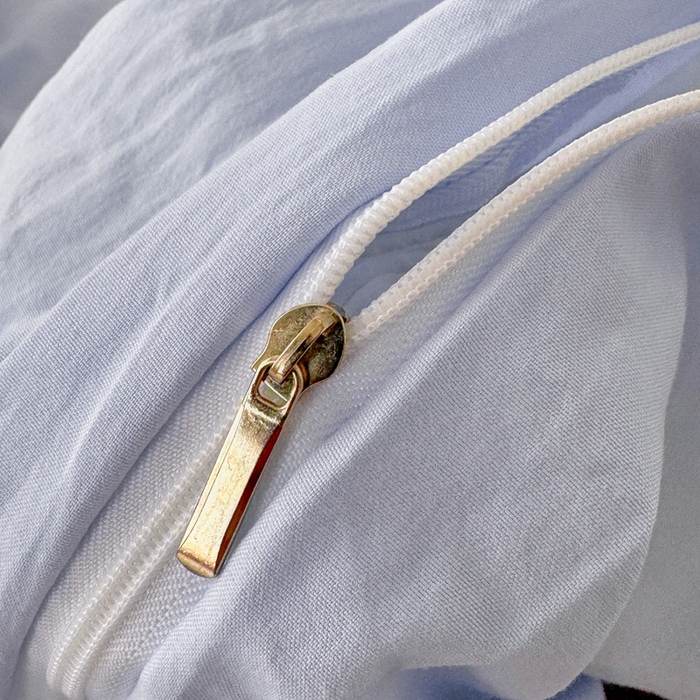 91家纺网 家纺一手货源 找家纺 芷凡家纺 2025新款A类加厚水洗棉云朵棉四件套 青春兰+千夏紫