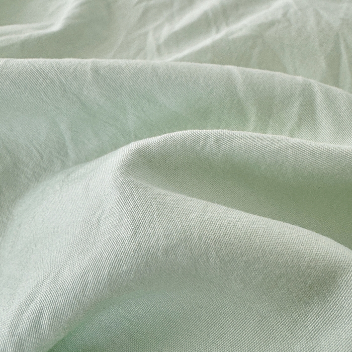 91家纺网 家纺一手货源 找家纺 芷凡家纺 2025新款A类加厚水洗棉云朵棉四件套 藻绿+月光绿