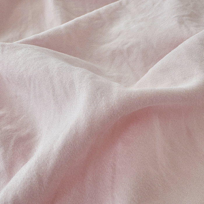 91家纺网 家纺一手货源 找家纺 芷凡家纺 2025新款A类加厚水洗棉云朵棉四件套 芝夏粉+千夏紫