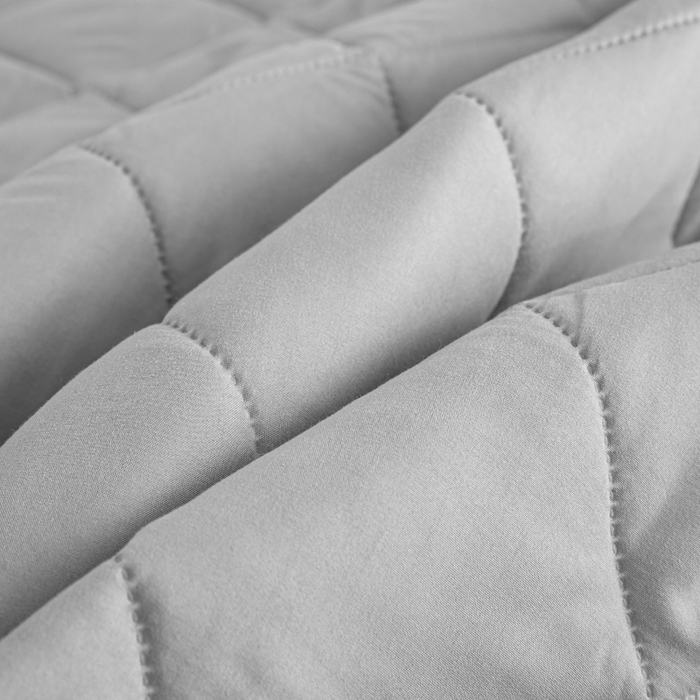 91家纺网 家纺一手货源 找家纺 憨豆家纺 2025新款水洗棉磨毛夹棉床笠四季床垫褥子床护垫薄款学生宿舍榻榻米垫被跨境加棉保护垫 床护垫-灰色