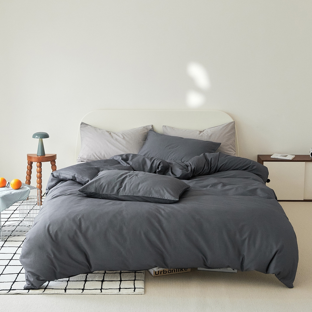 91家纺网 家纺一手货源 找家纺 （总）EH家居 2025新款全棉斜纹印花-青春小调系列四件套