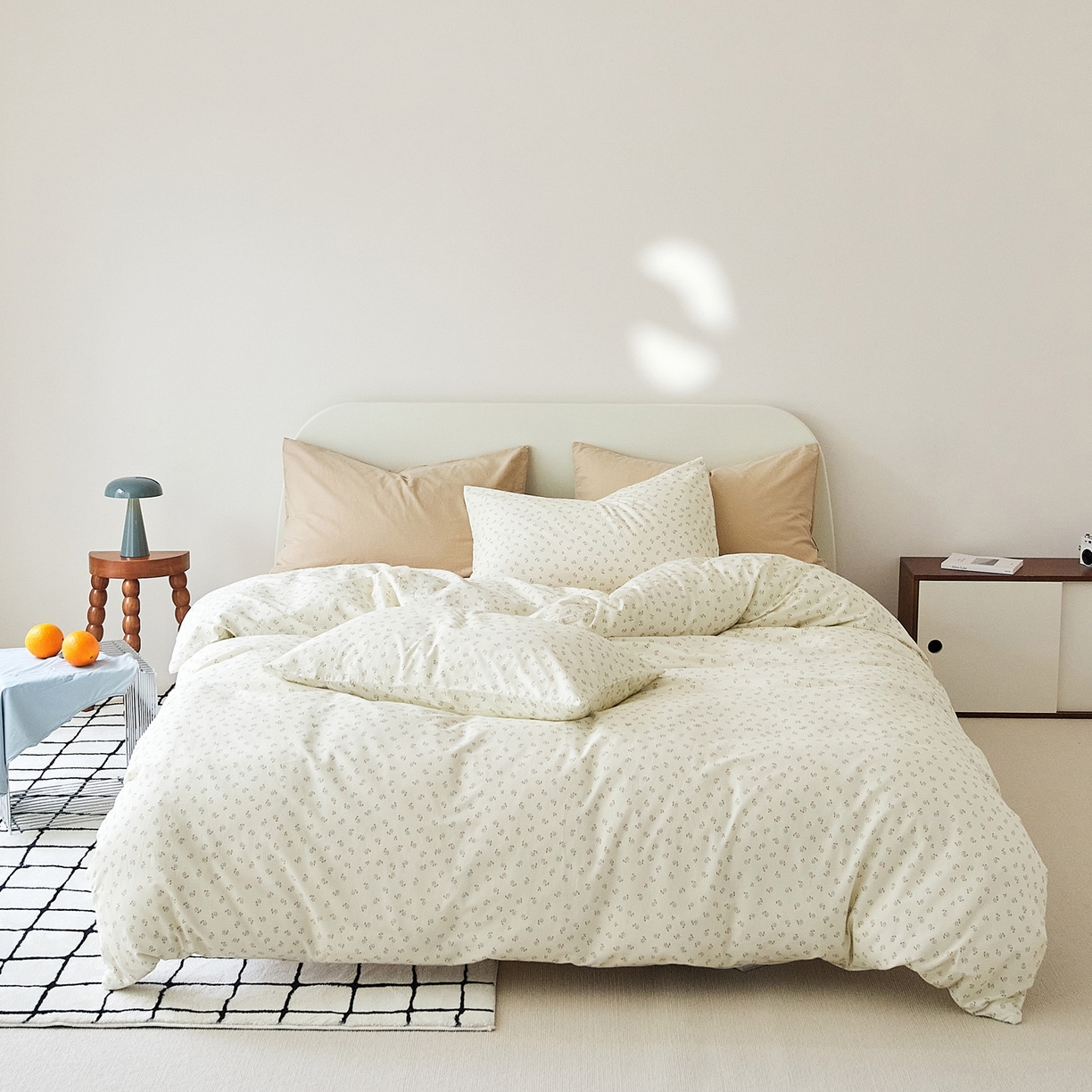 91家纺网 家纺一手货源 找家纺 （总）EH家居 2025新款全棉斜纹印花-青春小调系列四件套