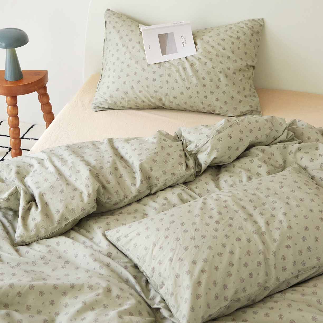 91家纺网 家纺一手货源 找家纺 （总）EH家居 2025新款全棉斜纹印花-青春小调系列四件套