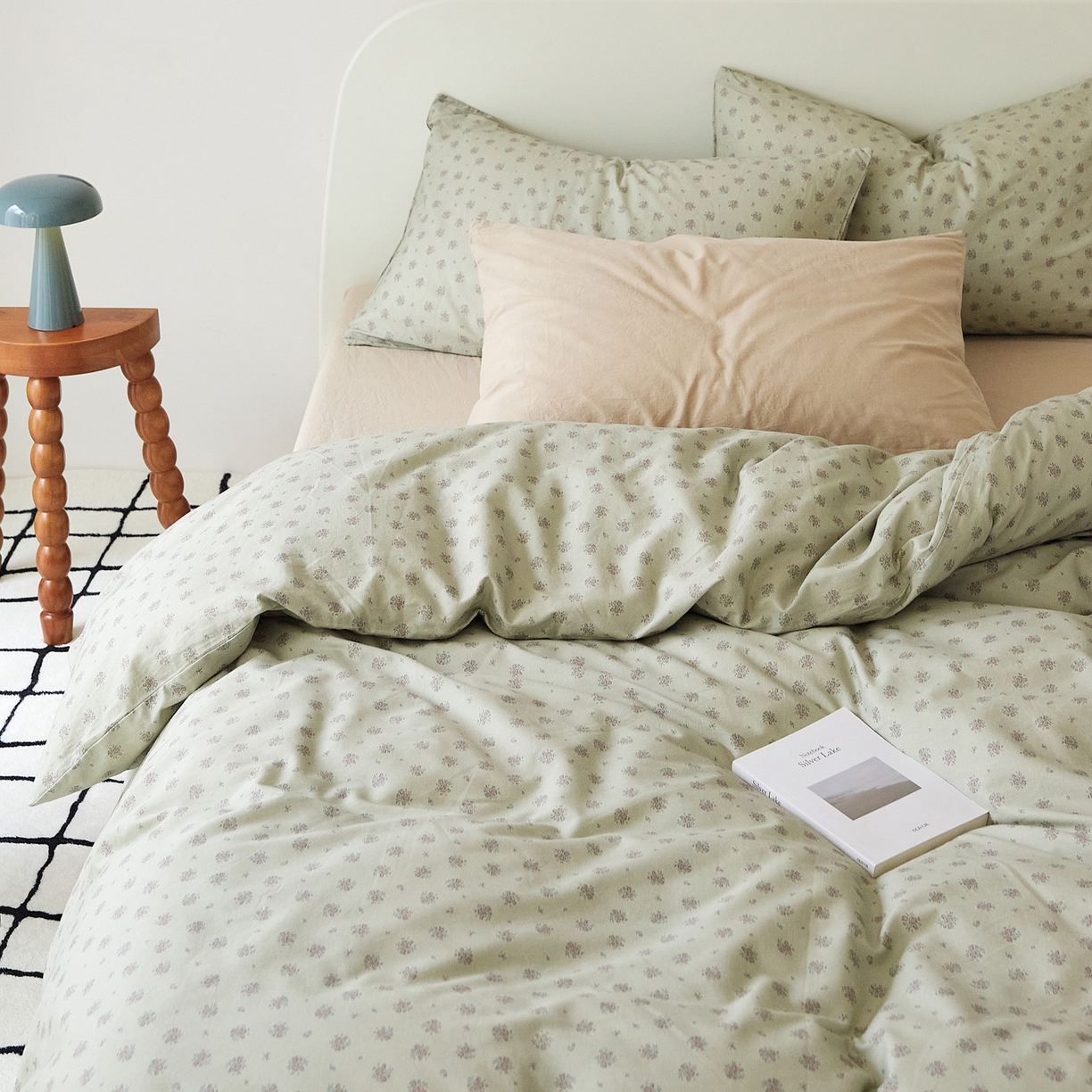 91家纺网 家纺一手货源 找家纺 （总）EH家居 2025新款全棉斜纹印花-青春小调系列四件套