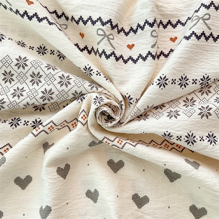 91家纺网 家纺一手货源 找家纺 （总）圣比熊 2025新款云感双层纱印花双人枕套情侣1.5m枕芯套1.8床枕头