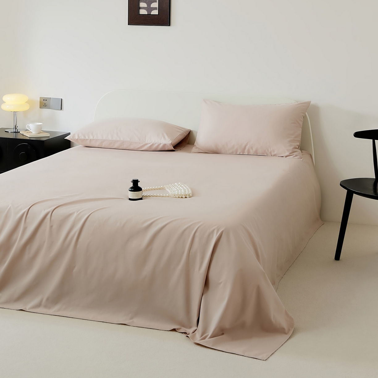 91家纺网 家纺一手货源 找家纺 （总）EH家居 2025新款全棉斜纹纯色-青春小调系列单床单