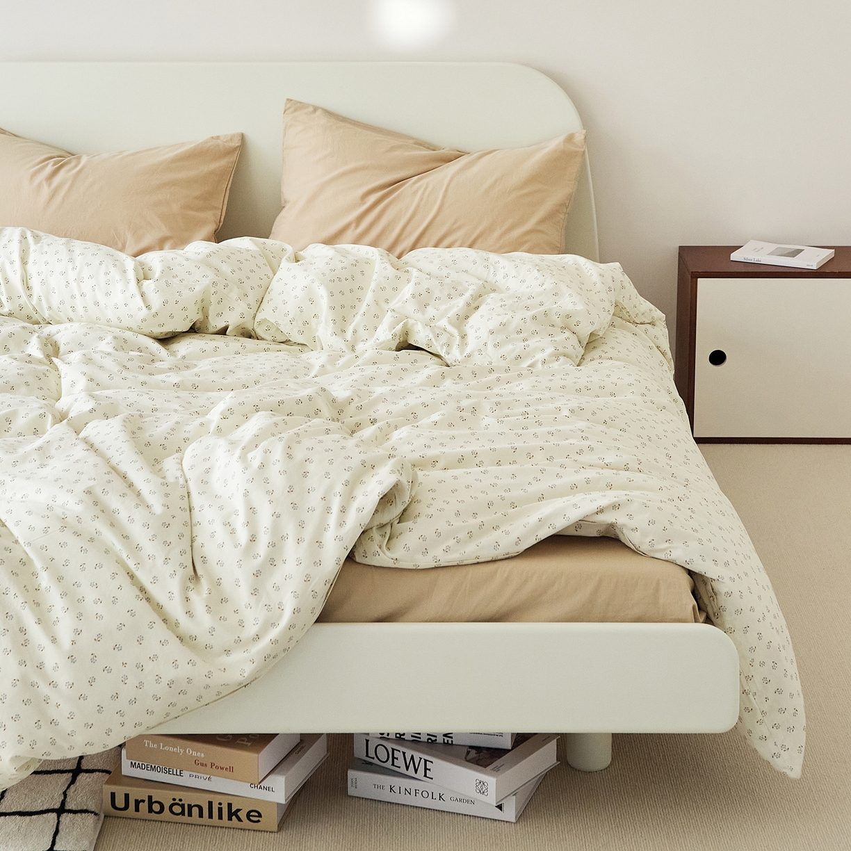 91家纺网 家纺一手货源 找家纺 EH家居 2025新款全棉斜纹印花-青春小调系列单被套 星野花园