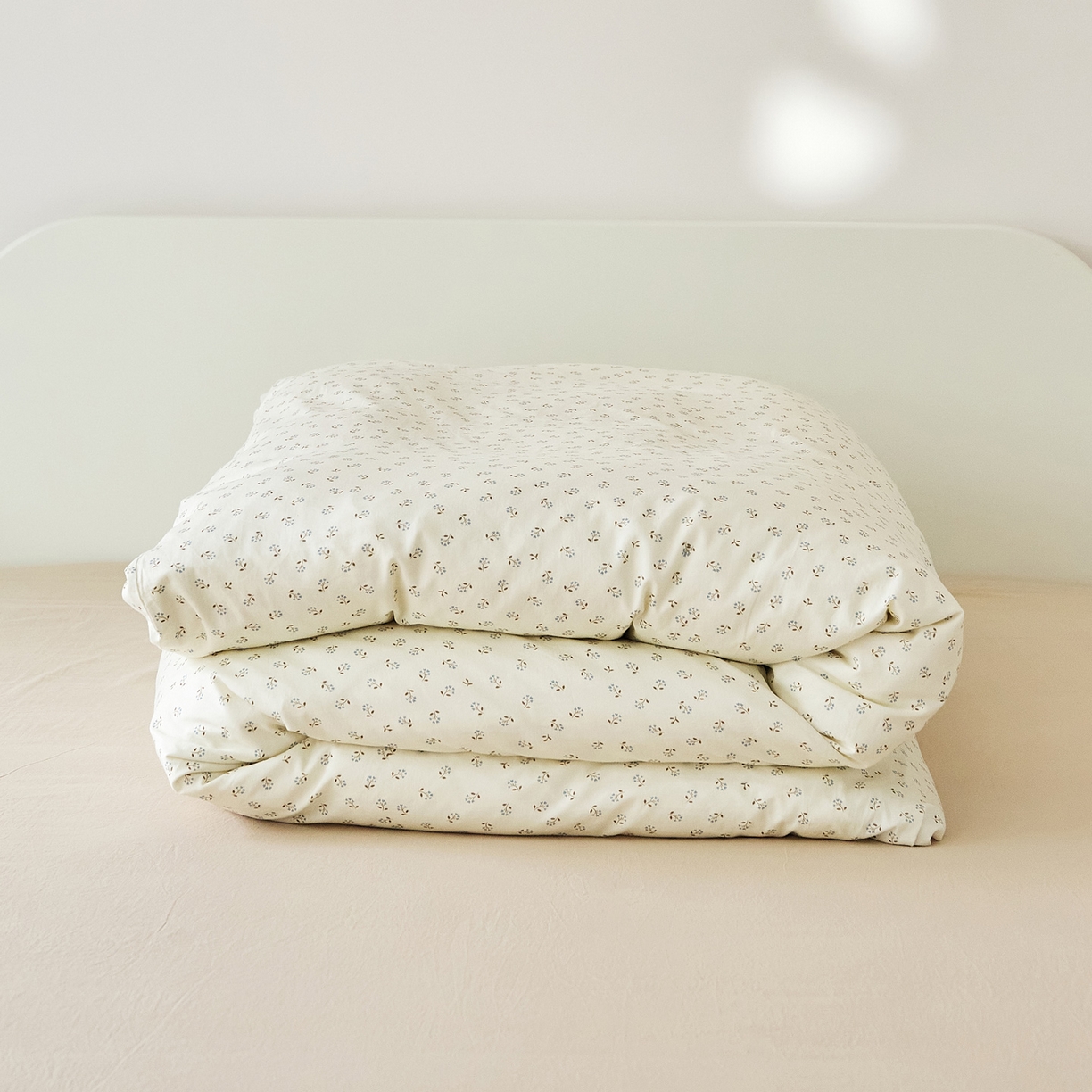 91家纺网 家纺一手货源 找家纺 EH家居 2025新款全棉斜纹印花-青春小调系列单被套 星野花园