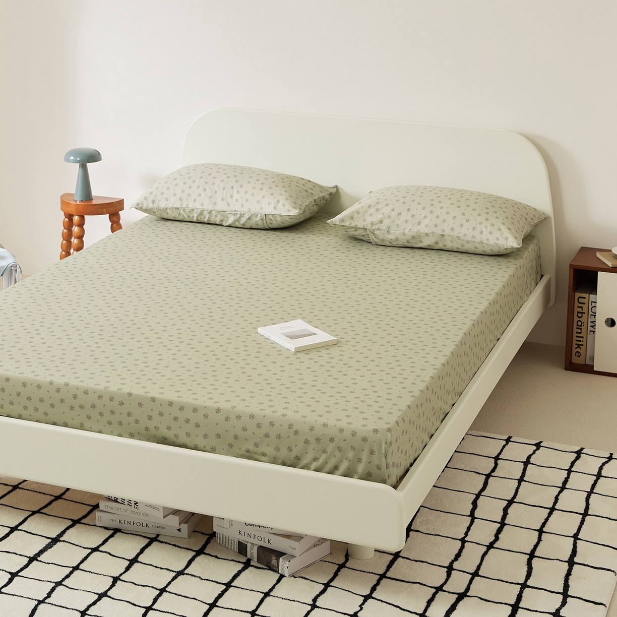 91家纺网 家纺一手货源 找家纺 （总）EH家居 2025新款全棉斜纹印花-青春小调系列单床笠