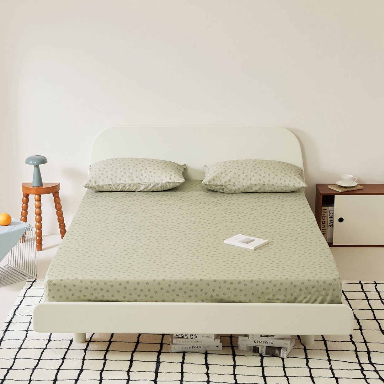 91家纺网 家纺一手货源 找家纺 （总）EH家居 2025新款全棉斜纹印花-青春小调系列单床笠