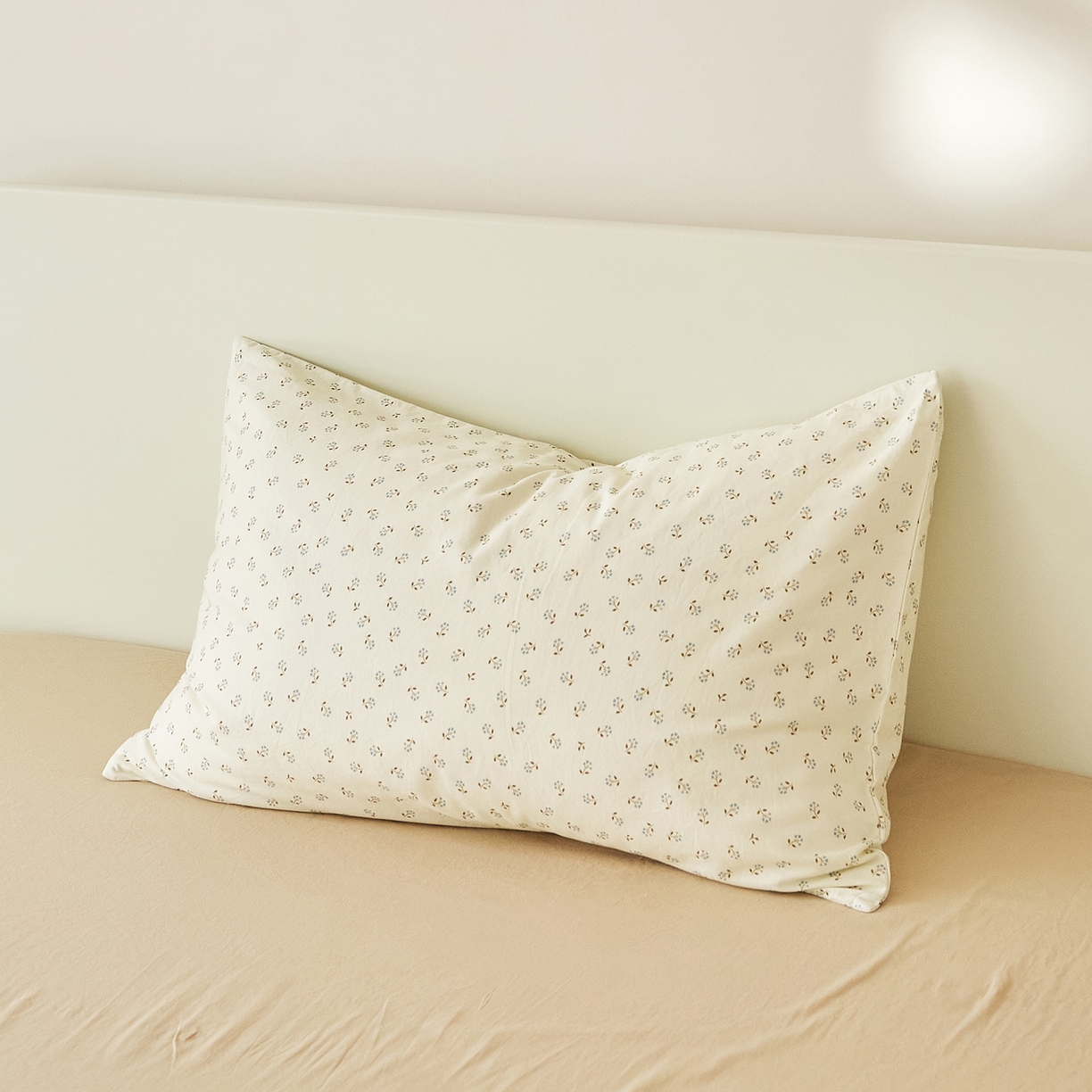 91家纺网 家纺一手货源 找家纺 EH家居 2025新款全棉斜纹印花-青春小调系列单枕套 星野花园