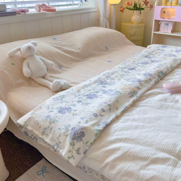 91家纺网 家纺一手货源 找家纺 Sweet dreams甜梦 2025新款全棉纯棉卡通印花睡袋酒店一体式全棉旅行睡袋 繁花