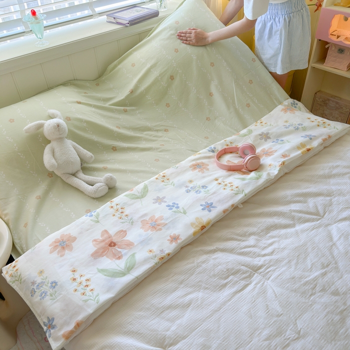 91家纺网 家纺一手货源 找家纺 Sweet dreams甜梦 2025新款全棉纯棉卡通印花睡袋酒店一体式全棉旅行睡袋 沐秋